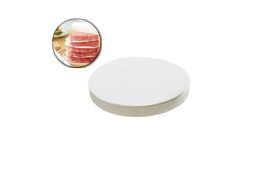 Vqpeo Thickened Non-stick Hamburger Beef Patties Paper - Oil Separating Meat Patty Pads For Easy Cooking And Storage 200
