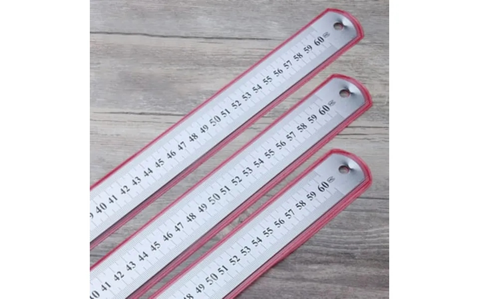 Walbest 11.81 19.69 23.62 Metric Stainless Steel Measuring Tool Precision Double Sided Ruler