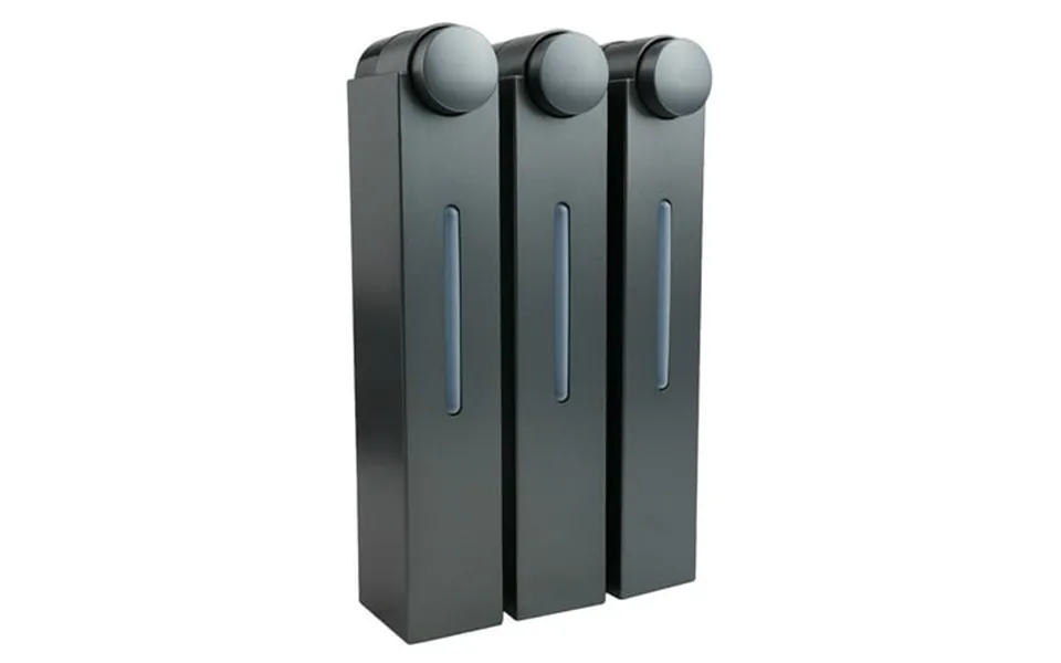 Wall Mounted Manual Soap Dispenser Perfect For Restrooms And Bathrooms Grey3 Refillable Hand Soap Dispenser For Kitchen