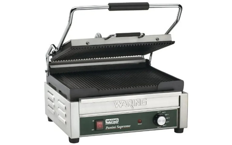 Waring Commercial Wpg250 120-volt Italian-style Panini Grill Large
