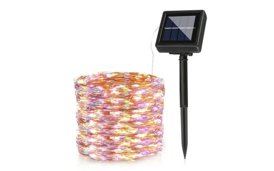 Warmounts 72ft Waterproof 200led Solar Rope Tube Lights Led String Strip Decorative Xmas Christmas Wedding Party Garden