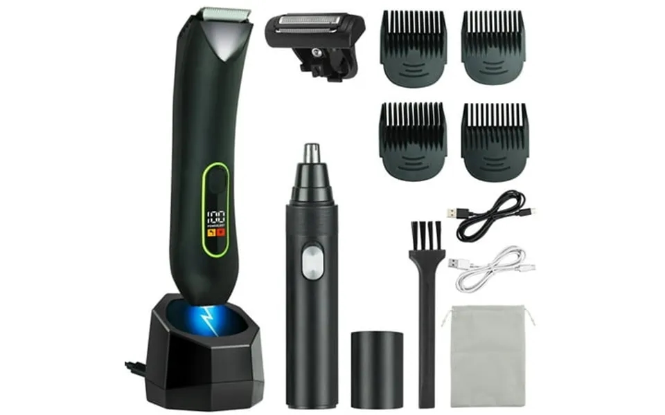 Warmwink Rechargeable Body Hair Trimmer For Men 2 In 1 Body Groomer For Men Replaceable Hair Cutting Blade & Shaver Head