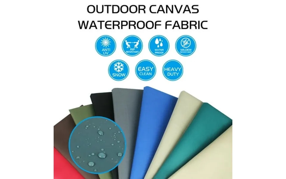 Waterproof Canvas Fabric Material 600 Denier Thick Heavy Duty Choose