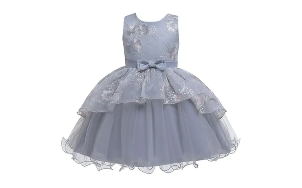 Weaiximiung Holiday Sweater Dress Floral Baby Girl Bridesmaid Pageant Gown Birthday Party Wedding Dress 90