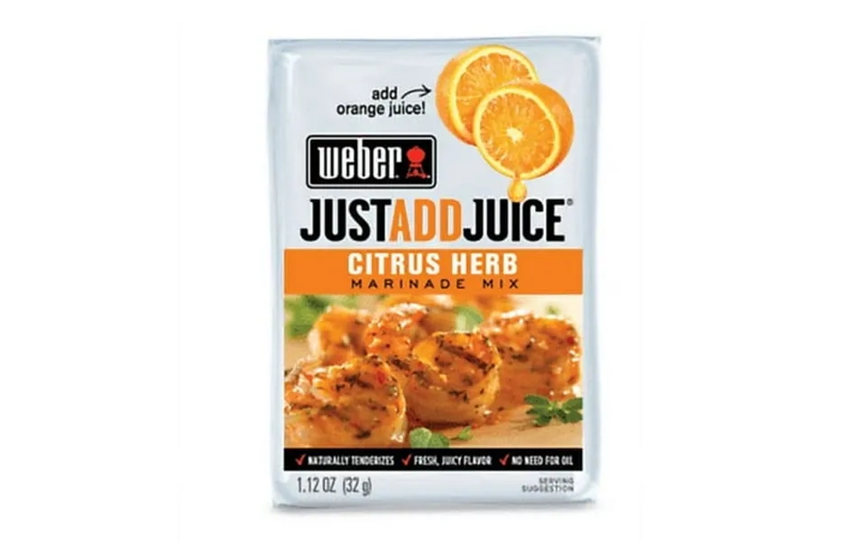 Weber Citrus Herb Marinade Mix - Just Add Juice