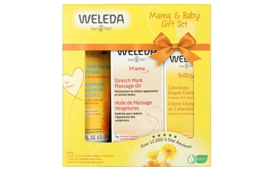 Weleda Mama & Baby Gift Set 3 Piece Set