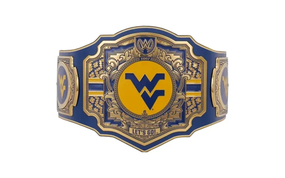 West Virginia Mountaineers Wwe Legacy Title Belt