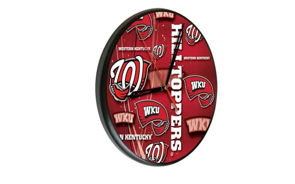 Western Kentucky University 13 Solid Wood Clock