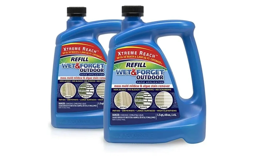 Wet And Forget Outdoor Hose End Refill Nozzle Not Included - 2 Pack