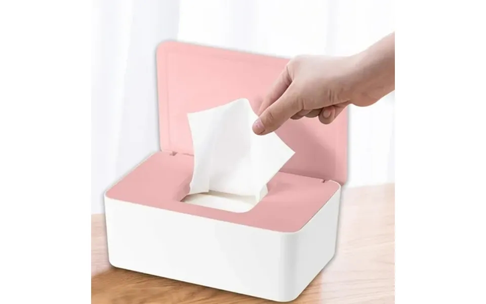 Wet Wipes Storage Box Baby Wipes Dispenser Holder Reusable Bathroom Wipe Container Dustproof Tissue Box Case With Lid Fo