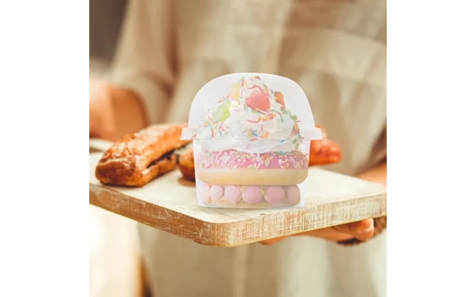 Whamvox 50pcs Transparent Disposable Dessert Cups Made Of Pp For Kitchen Use 250ml