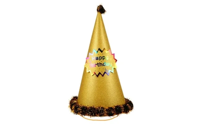 Whamvox Birthday Party Decorative Hat Glitter Paper Pointed Hat Cone Party Hats product image