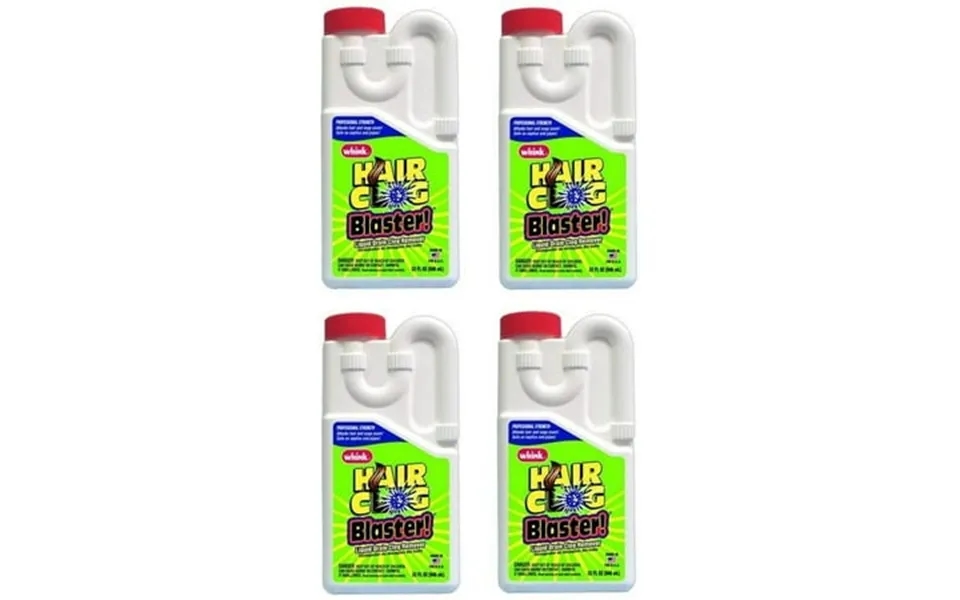 Whink Hair Clog Blaster 32 Ounce 4 Pack
