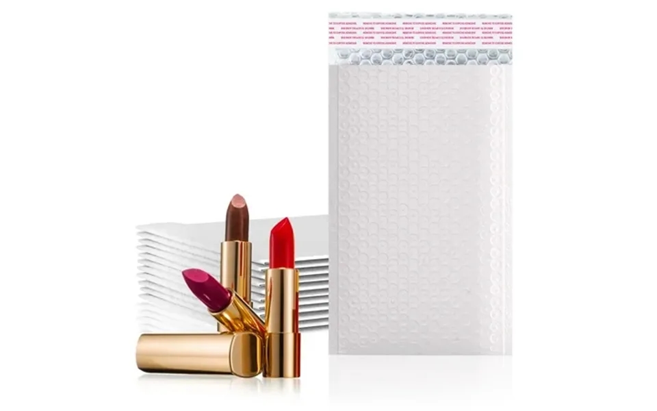 White Poly Bubble Mailers Self Seal 4 X 7 Inch. Pack Of 1500 Bubble Packaging Envelopes For Shipping