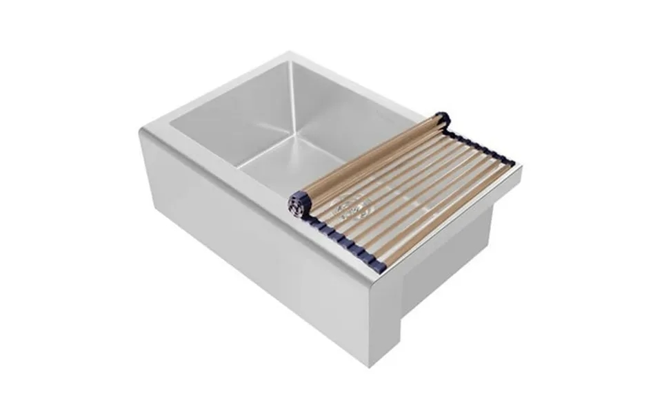 Whitehaus Collection Noah Plus Stainless Steel Removable Roll Mat - Copper