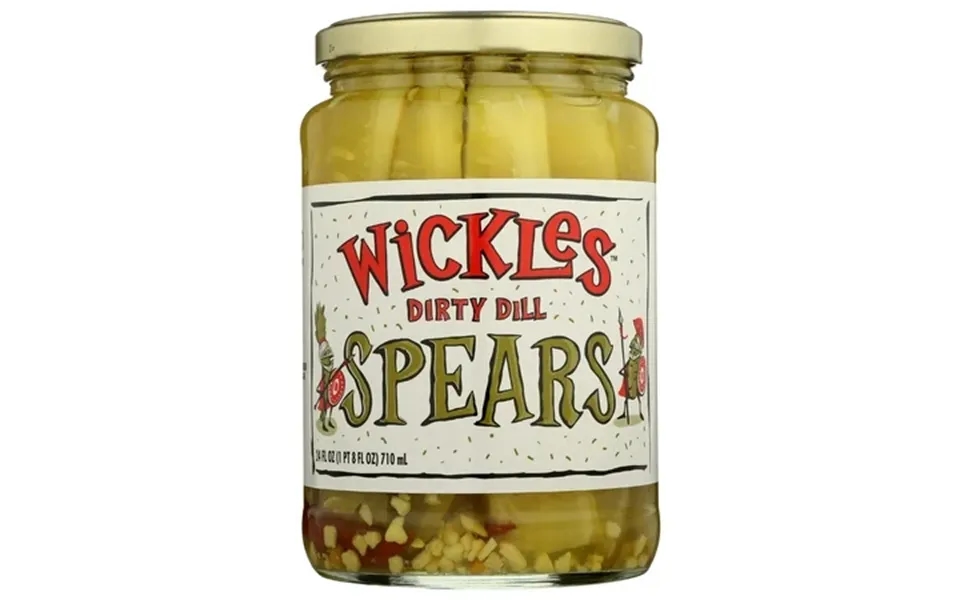 Wickles Dill Pickle Spears 6 Pack 24 Oz