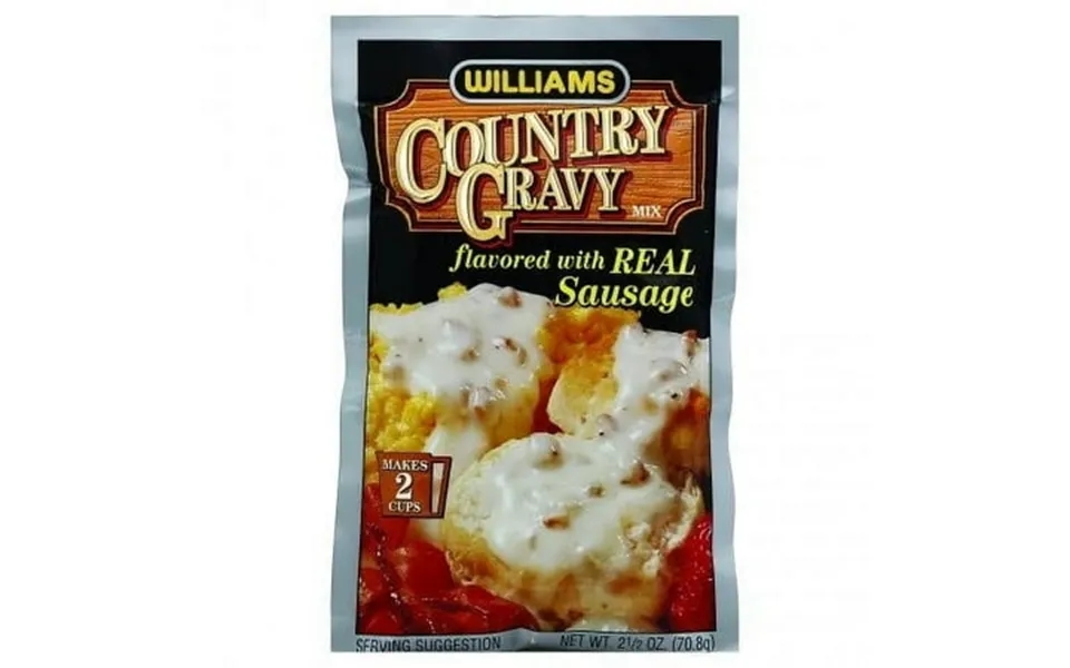 Williams Count Ry Gravy Mix With Real Sausage 2.5 Oz