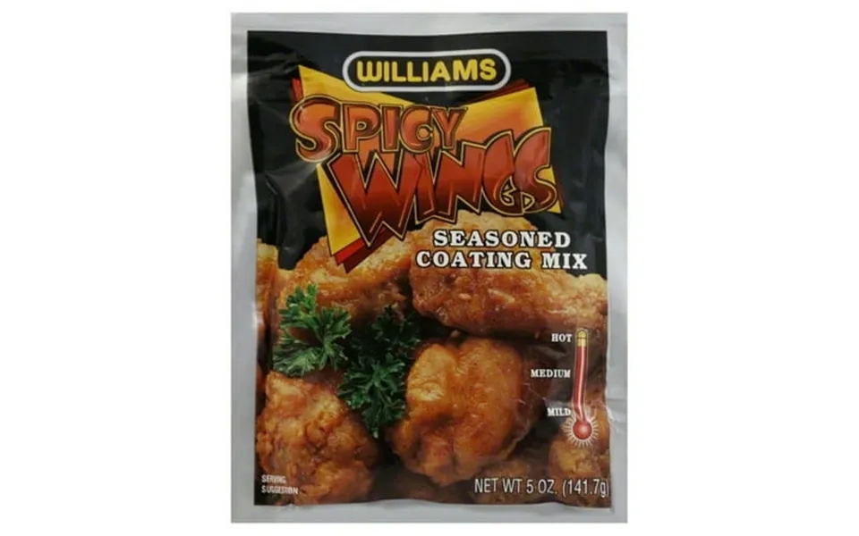 Williams Spicy Wings Seasoned Coating Mix 5 Oz