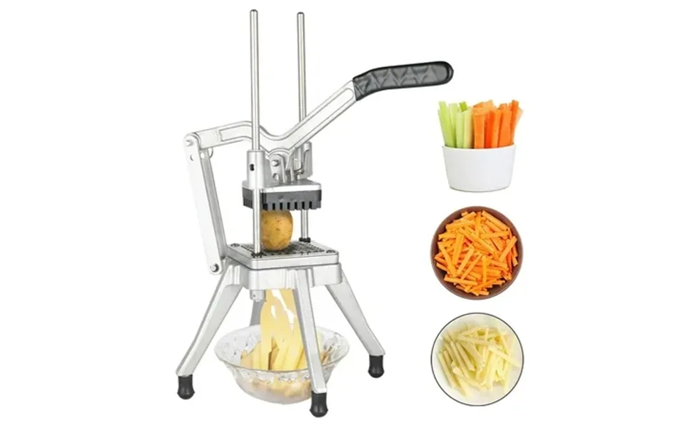 Winado Commercial Vegetable Chopper With 4 Replacement Blades 3 8 1 4 1 2 Stainless Steel French Fry Cutter Potato Dicer