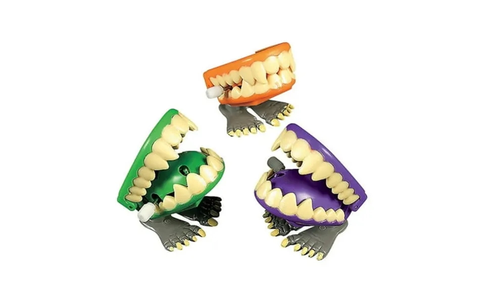Wind-up Chomping Monster Teeth - Party Favors