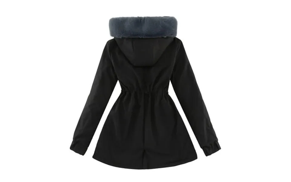 Winter Lining Overcoat Coat Womens Raincoats Plus Size Warm Jacket Ladies Thick Long Neon Windbreaker Women Hooded Women