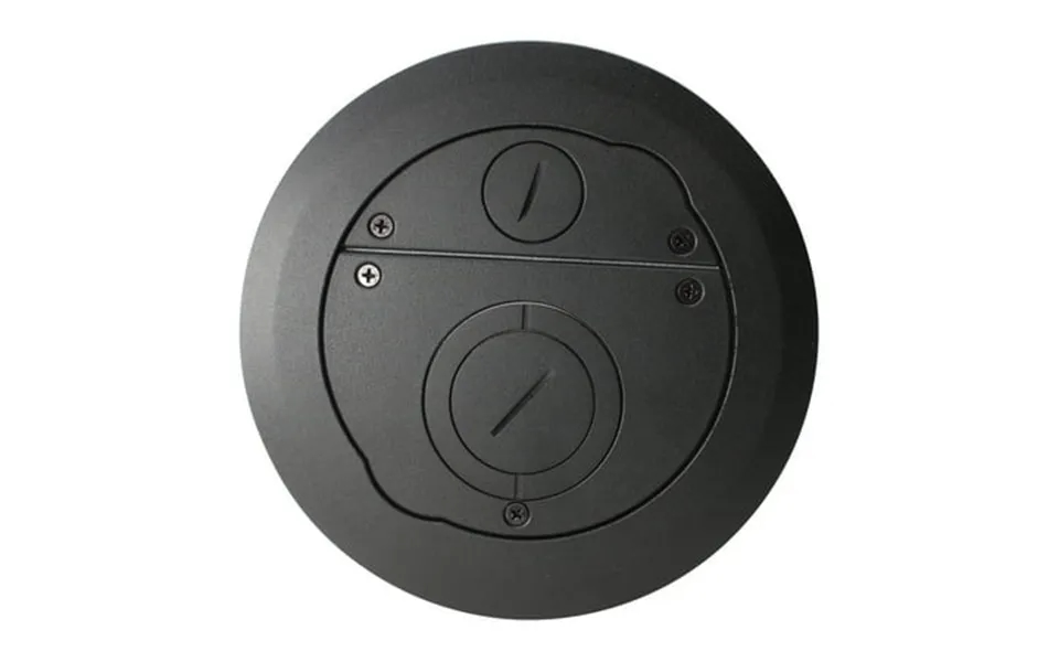 Wiremond 6atcffbk Evolution Series Recess Furniture Feed Poke-thru Assembly 6 Black