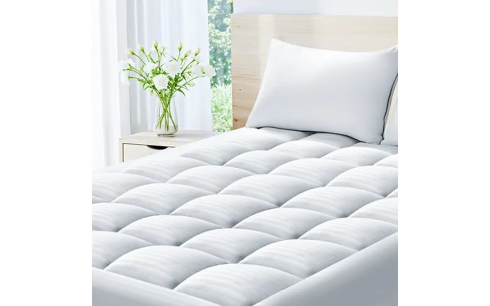 Wishead Ultra Soft Twin Mattress Topper - Cloud-like Mattress Pad For Back Pain Relief