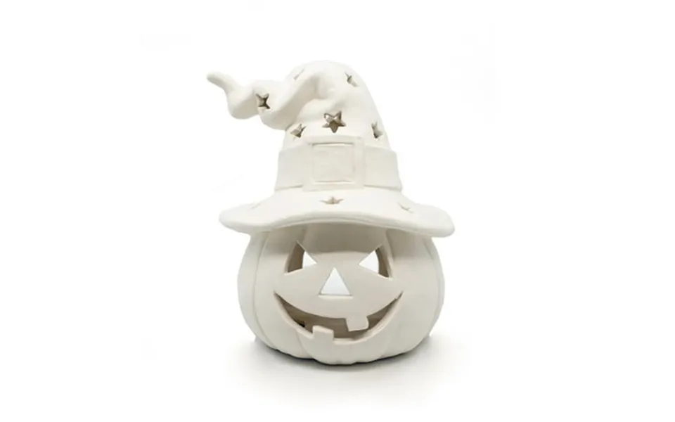 Witch Hat Jack-o-lantern 6h X 5.25w Paint Your Own Pottery Ceramic Bisque Ready To Paint Craft Kit