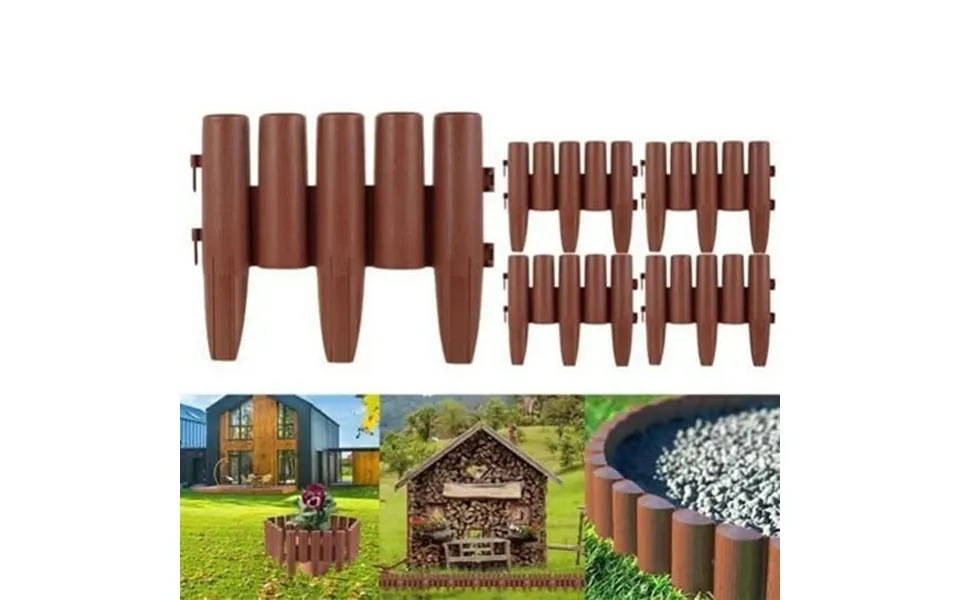 Wjsxc Home And Garden Decorations Clearance 5pcs Plastic Edgings Garden Picket Fence - Grass Grassland Flowerbeds Plant