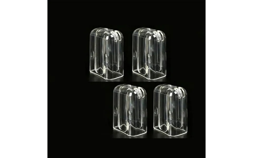 Wodtesl Electric Toothbrush Head Covers 8 Pack Transparent Protective Caps For Oral Care Dust-proof Storage Travel-frien