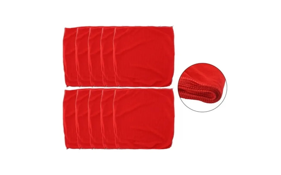 Wodtesl Microfiber Cleaning Cloths Set Of 20 Car Kitchen Bathroom Towels Lint-free Reusable Rags 11