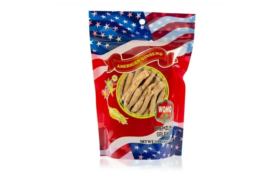 Woho Cultivated American Ginseng 1024 Long Medium 4 Oz Bag