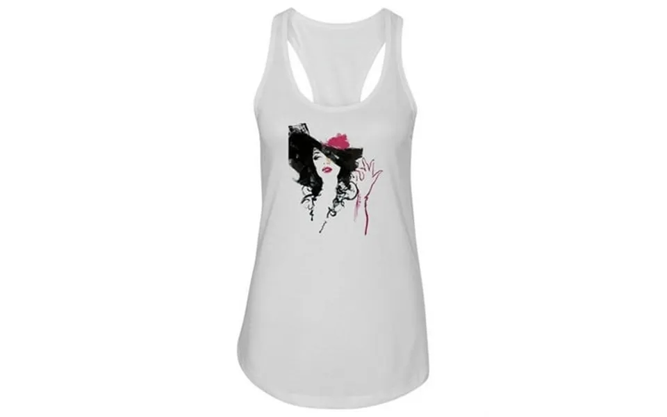Woman With Hat Racerback Tank Women -image By Shutterstock Female Small