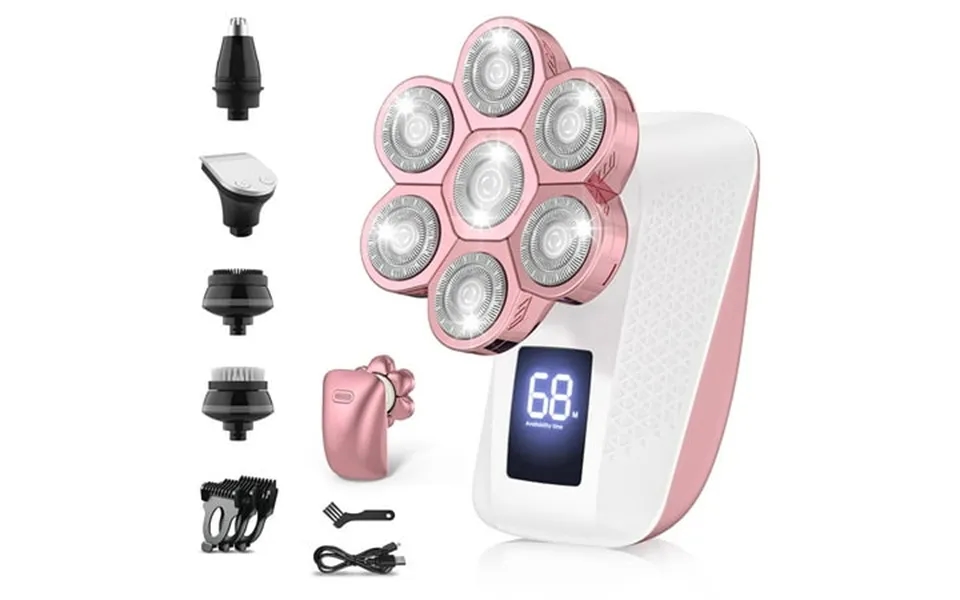 Women Electric Razors 7d Electric Shaver For Women 5 In 1 Lady Shavers Wet Dry Bikini Trimmer Rechargeable Facial Hair R