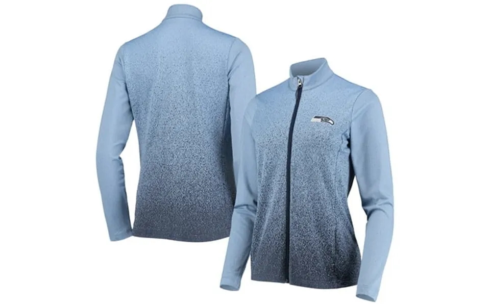 Women S Antigua Royal College Navy Seattle Seahawks Guide Full-zip Jacket