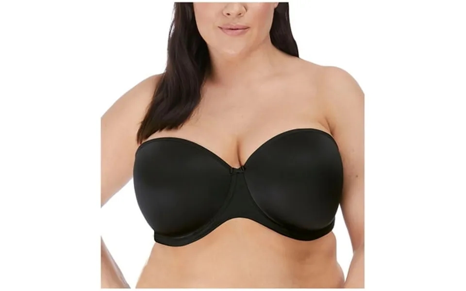 Women S Elomi Best El4300 Smooth Underwire Moulded Convertible Strapless Bra Black 38hh