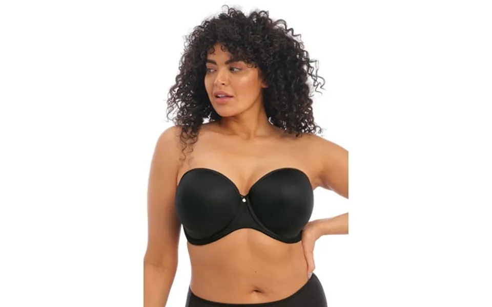 Women S Elomi Best El4300 Smooth Underwire Moulded Convertible Strapless Bra Black 44dd