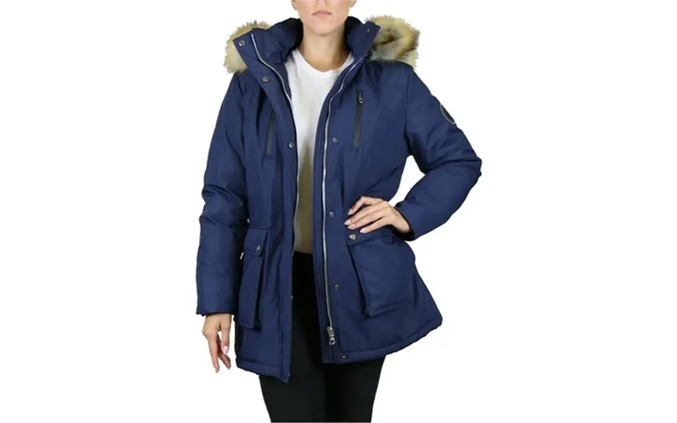 Women S Heavyweight Parka Jacket With Detachable Hood