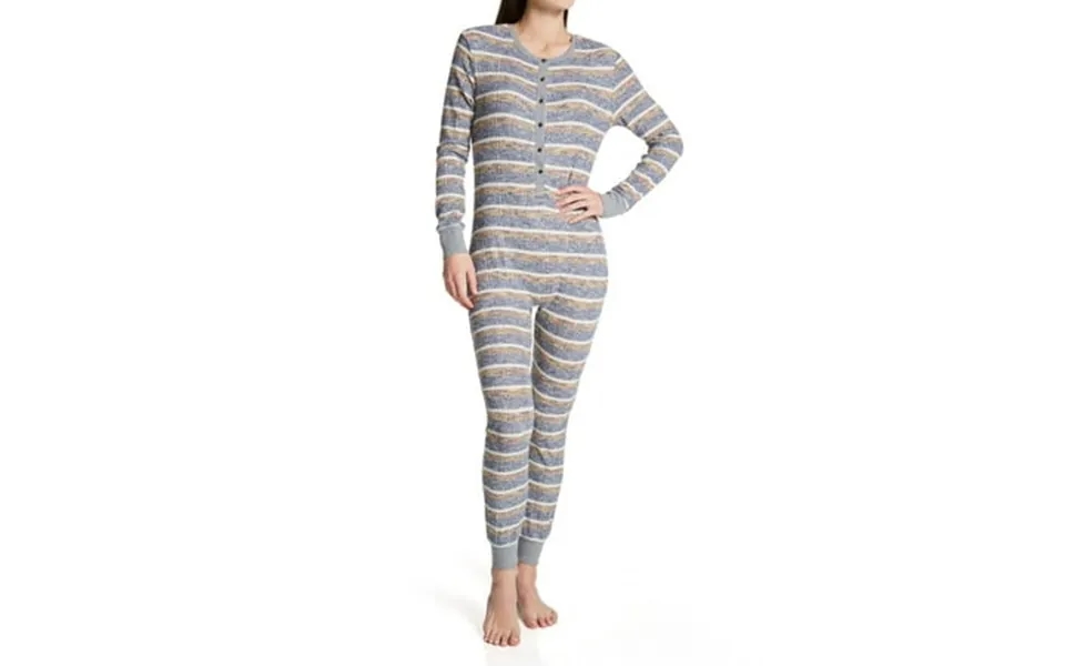 Women S Honeydew 31545 Overslept Variegated Rib Onesie North Star Stripe S
