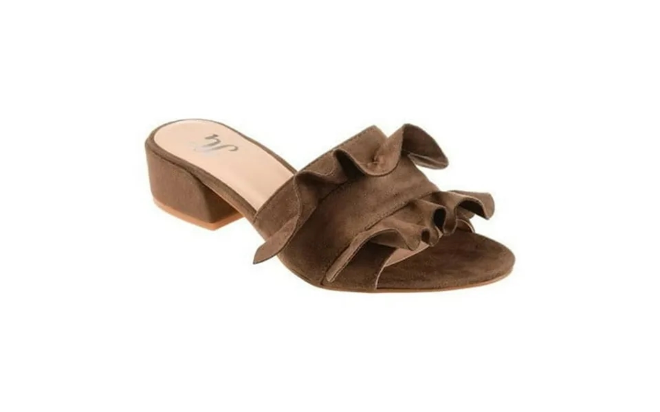 Women S Journee Collection Sabica Heeled Slide