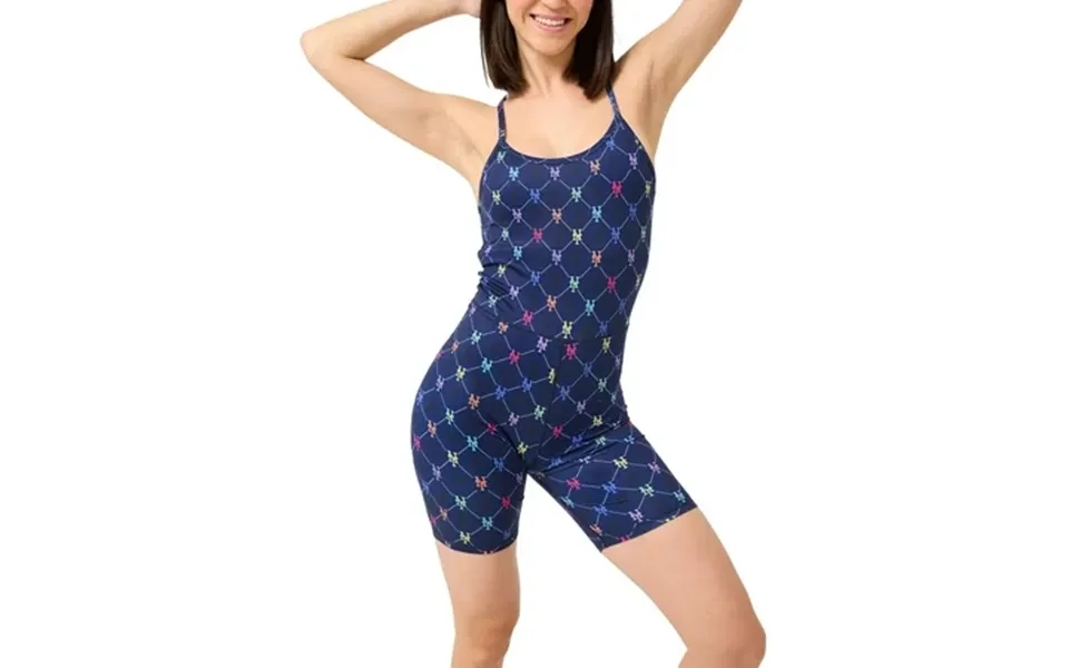 Women S Terez Navy New York Mets Tlc Short Bodysuit
