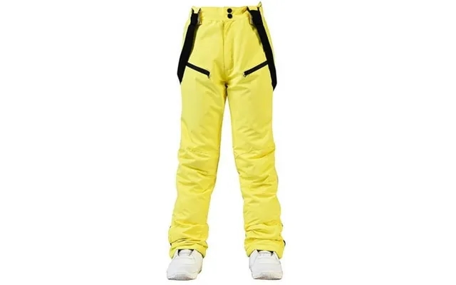 Women Ski Pants Large Windproof Strap Warm Single Double Board Same Size For Couples Comfortable Fit Waterproof Insulate product image