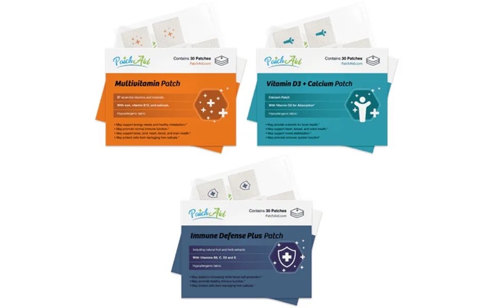 Women’s Health Patch Pack By Patchaid Size 12-month Supply