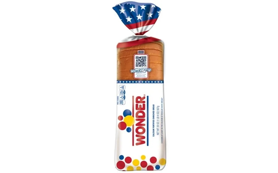 Wonder Bread Classic White Sandwich Bread Sliced White Bread 20 Oz Pack Of 5