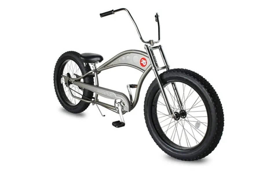 Wonderwheels 26 Stretch Cruiser Coaster Brake Triple Tree Fork Handlebars Hi-rise Alloy Black Rims