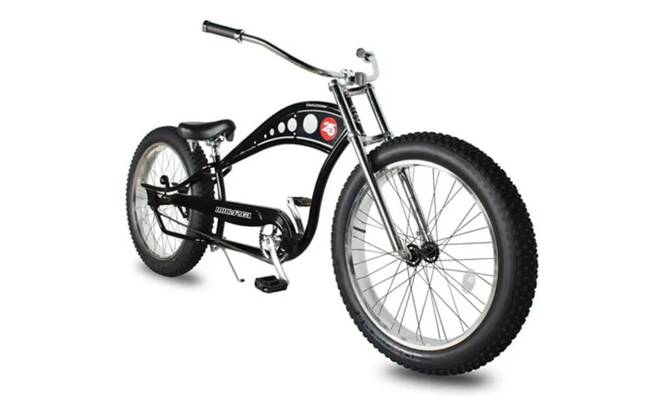 Wonderwheels 26 Stretch Cruiser Coaster Brake Triple Tree Fork Handlebars Moon Bar Alloy Polish Rims