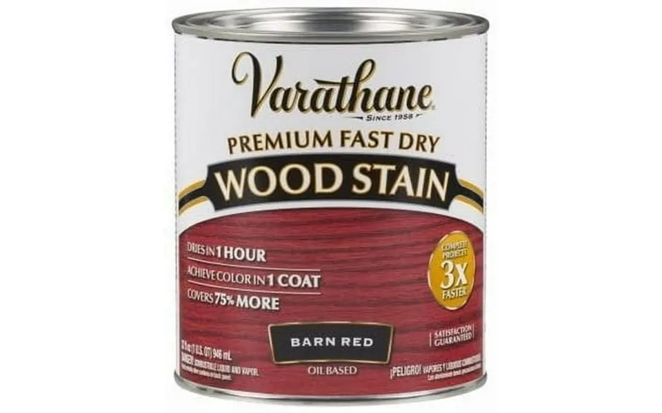 Wood Stn Barn Red Qt