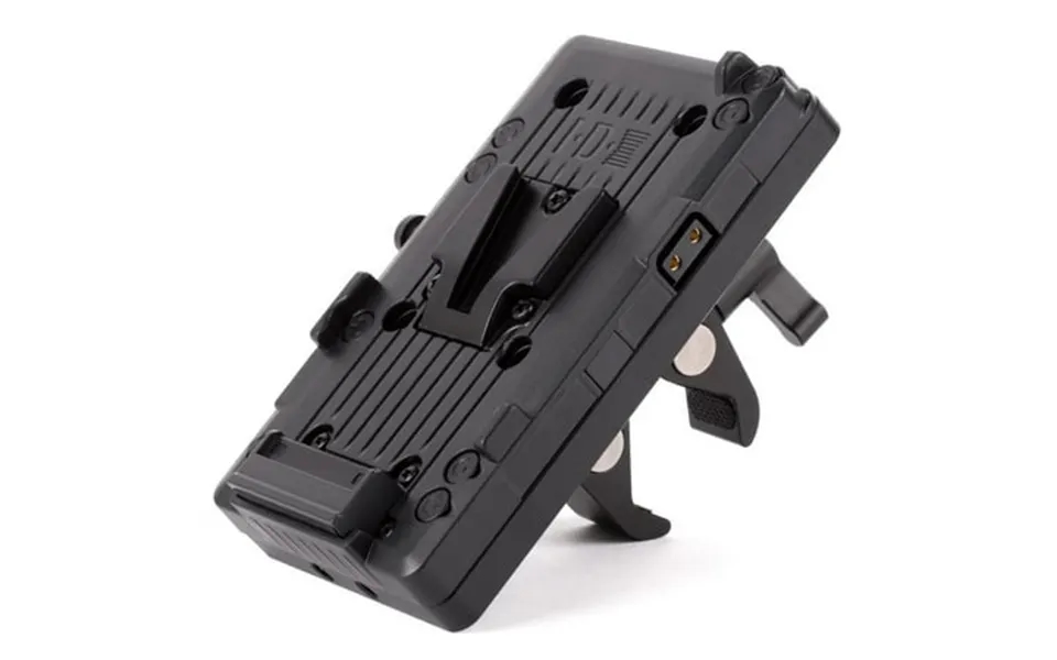 Wooden Camera Gimbal Handle Bar Bracket For V-mount Batteries