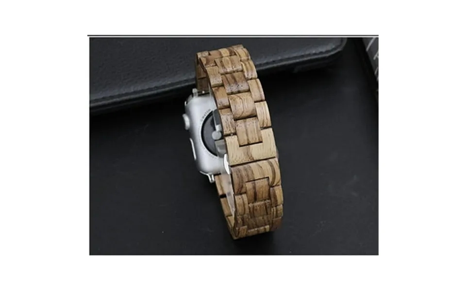 Wooden Strap For Apple Watch Band 44mm 40mm Iwatch Wrist Band 42mm 38mm Metal Butterfly Clasp Bracelet Apple Watch Serie
