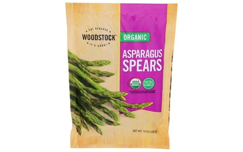 Woodstock Farms Organic Asparagus 10 Ounce -- 12 Per Case.
